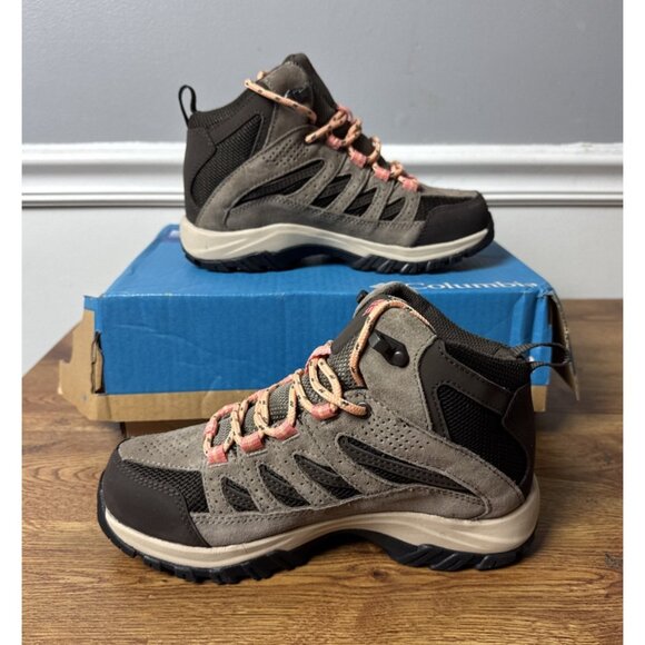 Columbia Crestwood Mid Waterproof Boots - Cordovan/Mud - Size Women's 5.5 Wide - Picture 3 of 10